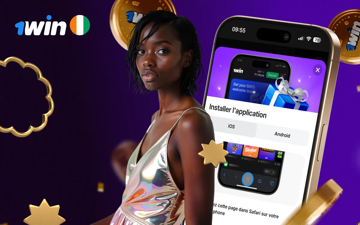 1win apk officiel : installer l'app en Côte d'Ivoire